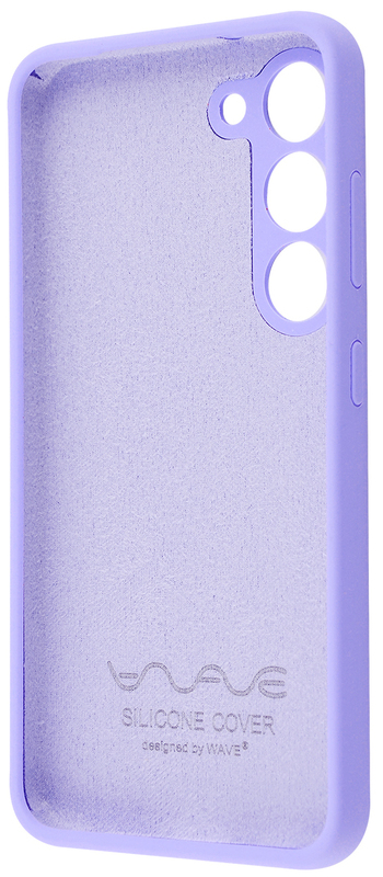 Чохол для Samsung S23 WAVE Full Silicone (Light Purple) фото