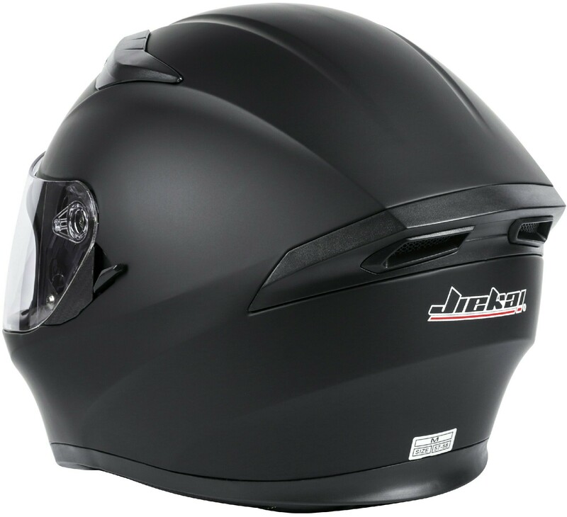 Шолом інтеграл Jiekai JK316 (Black Matte) Size L - фото - №3