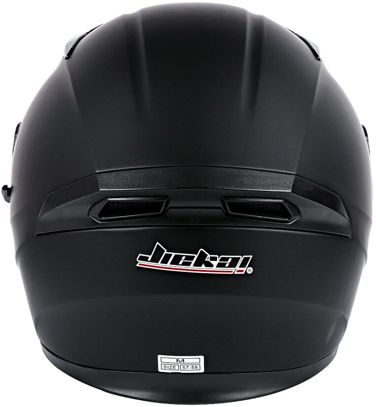 Шолом інтеграл Jiekai JK316 (Black Matte) Size L - фото - №4