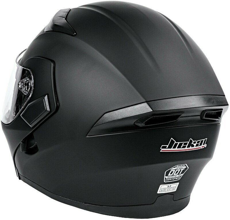 Шолом модуляр Jiekai JK-902 (Black Matte) Size L - фото - №3