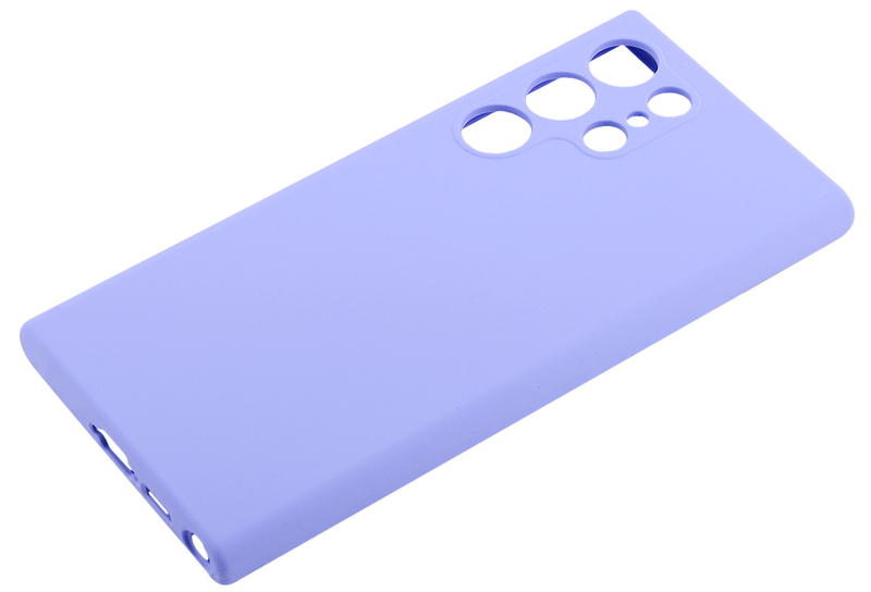 Чохол для Samsung S23 Ultra WAVE Full Silicone (Light Purple) фото