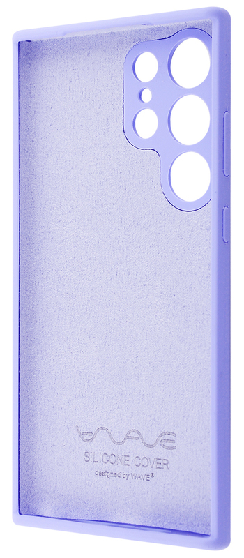 Чехол для Samsung S23 Ultra WAVE Full Silicone (Light Purple) фото
