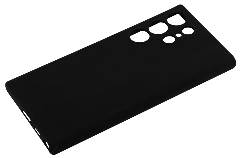 Чехол для Samsung S23 Ultra WAVE Full Silicone (Black) фото