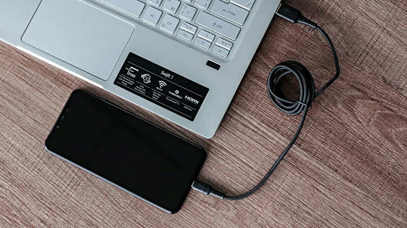 Кабель USB - microUSB Q.Energy 1.2m плетений (Black) фото