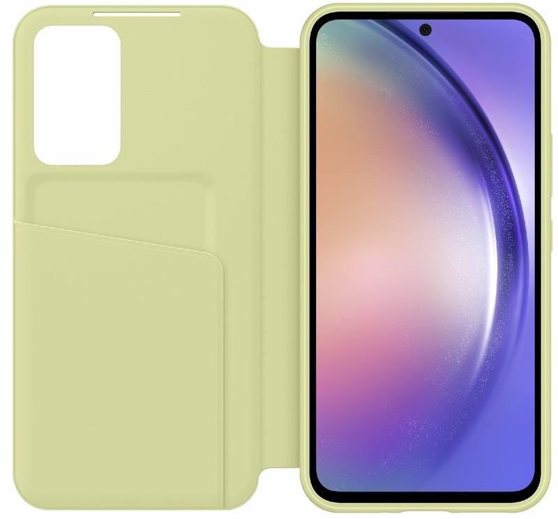 Чехол для Samsung A54 Smart View Wallet Case (Lime) фото