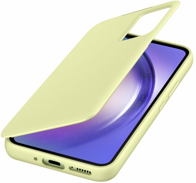 Чехол для Samsung A54 Smart View Wallet Case (Lime) фото