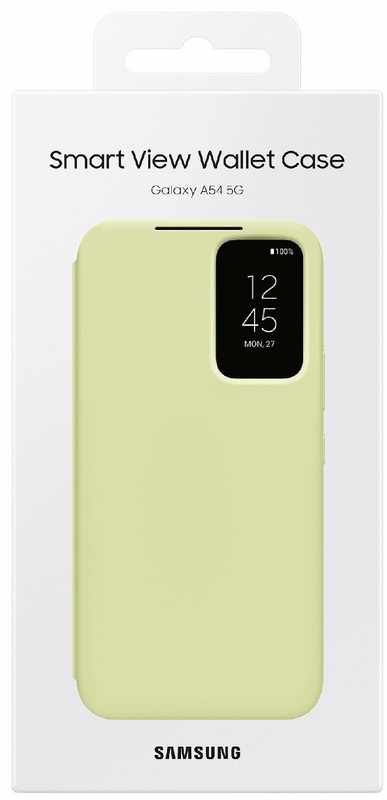 Чехол для Samsung A54 Smart View Wallet Case (Lime) фото