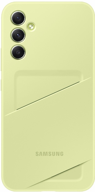 Чохол для Samsung A34 Card Slot Case (Lime) фото