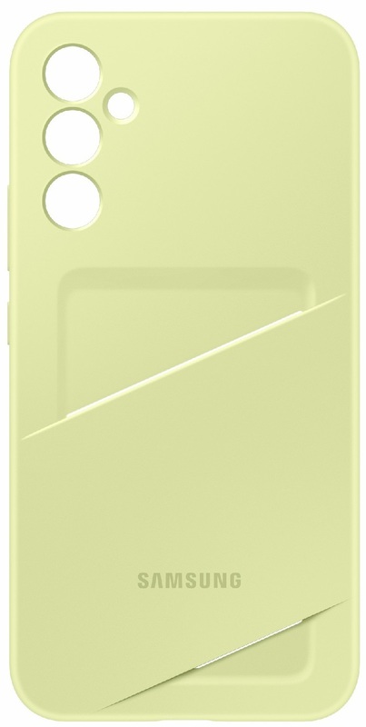 Чехол для Samsung A34 Card Slot Case (Lime) фото