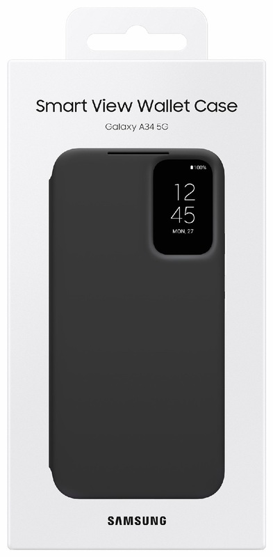 Чохол для Samsung A34 Smart View Wallet Case (Black) фото