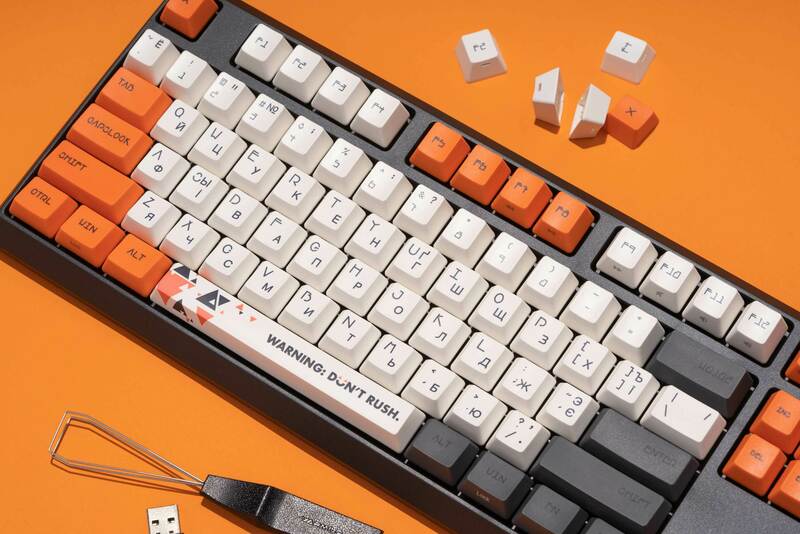 Клавіатура Varmilo VCS87 Blue (A05A006A1A0A17A006) - фото - №14