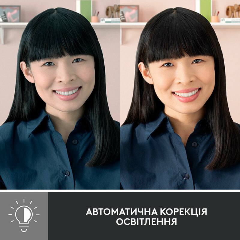 Камера для стрімінгу Logitech BRIO 300 FHD Graphite (960-001436) - фото - №2