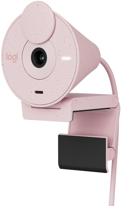 Камера для стрімінгу Logitech BRIO 300 FHD Rose (960-001448) - фото - №0