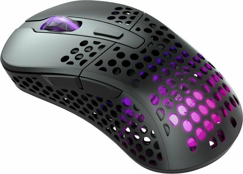 Ігрова комп'ютерна миша XTRFY M4 RGB WIRELESS (Black) XG-M4-WL-BLACK фото