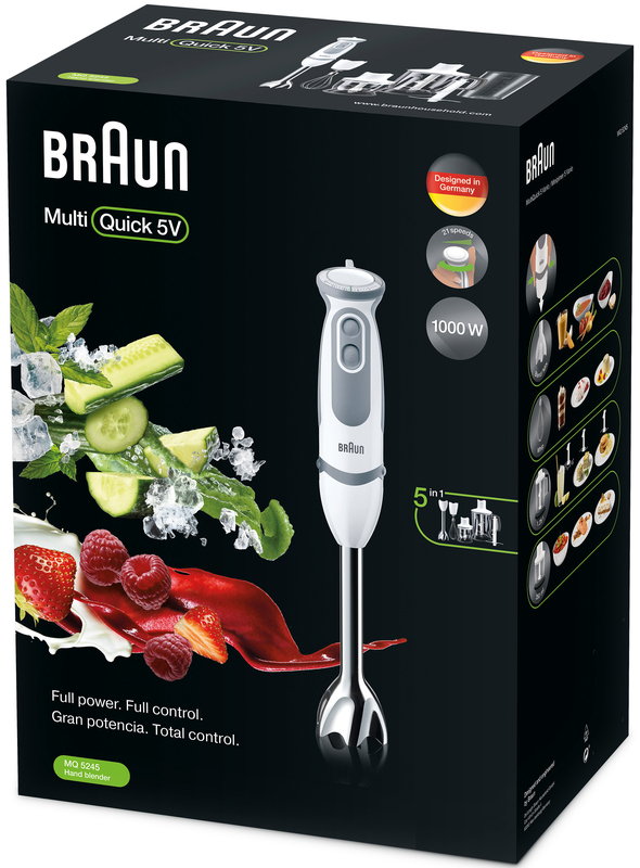 Блендер BRAUN MQ 5245 WH - фото - №9