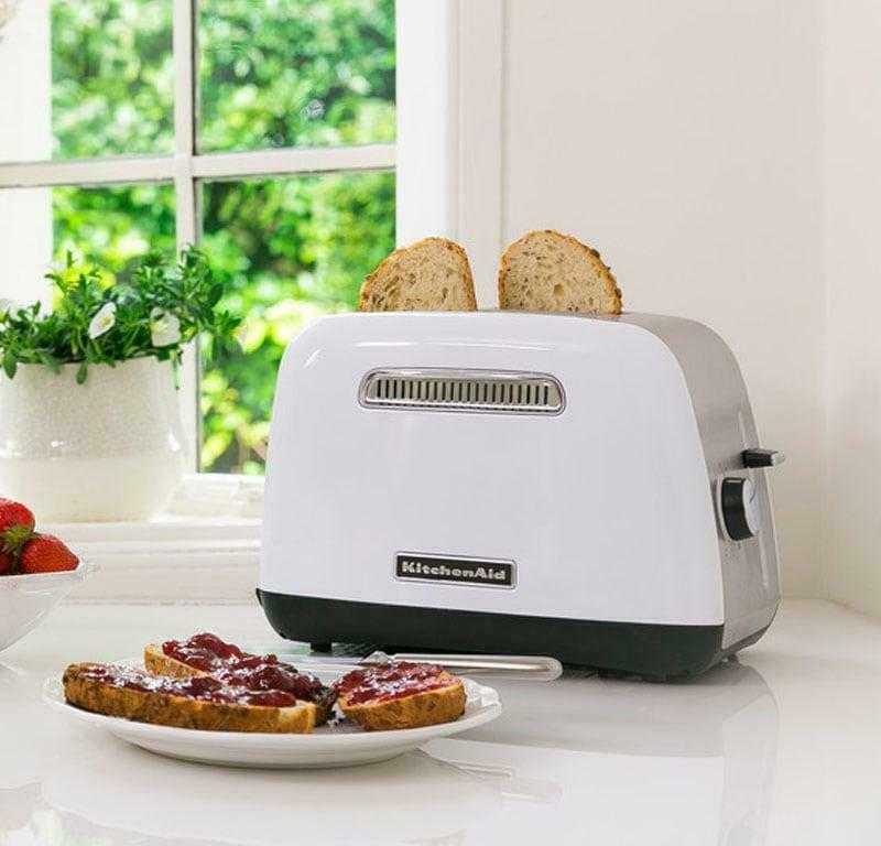 Тостер KitchenAid (Белый) 5KMT2115EWH - фото - №4