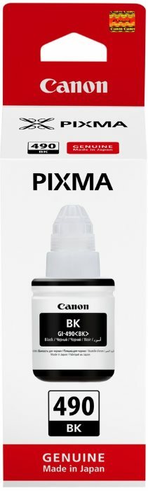 Чорнила Canon GI-490 PIXMA G1400/G2400/G3400 Black 135ml фото