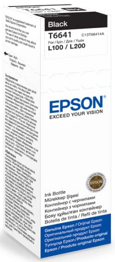 Контейнер с чорнилами Epson L100/L200 Black - фото - №0