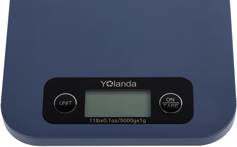 Розумні кухонні ваги Yolanda Smart kitchen scale CK10E (Midnight Blue) фото