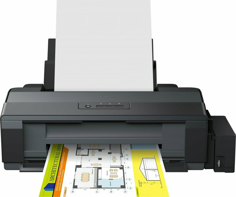 Принтер ink color A3 Epson EcoTank L1300 17_30 ppm USB 4 inks (C11CD81402) фото