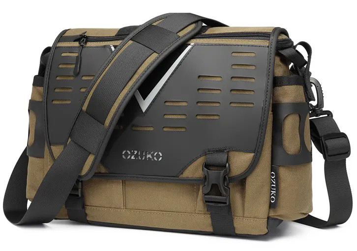 Сумка через плече Ozuko 9483 BROWN - фото - №1