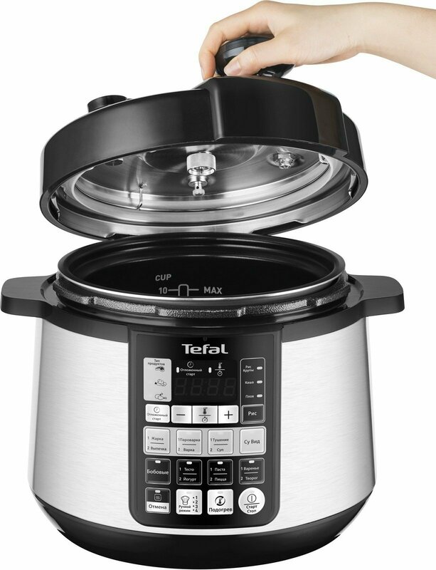 Мультиварка - скороварка Tefal CY621D34 - фото - №5