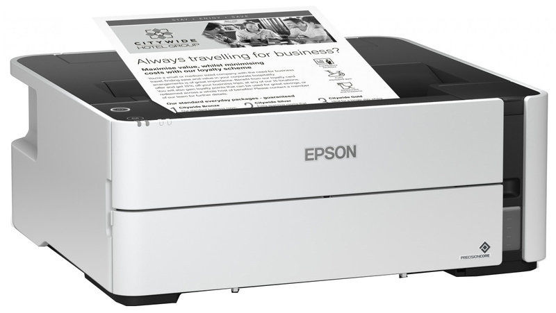 Принтер ink mono A4 Epson EcoTank M1140 39 ppm Duplex USB Pigment (C11CG26405) - фото - №1