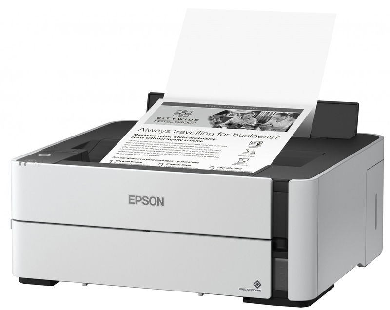 Принтер ink mono A4 Epson EcoTank M1140 39 ppm Duplex USB Pigment (C11CG26405) фото