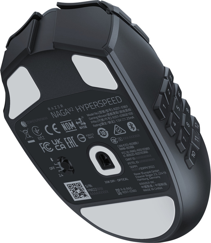 Ігрова миша Razer Naga V2 Hyperspeed (RZ01-03600100-R3G1) - фото - №4