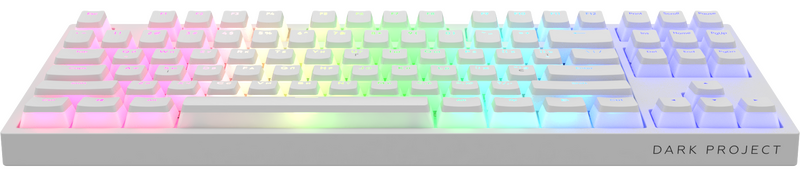 Клавіатура ігрова Dark Project White KD87A (DP-KD-87A-105210-GMT) фото
