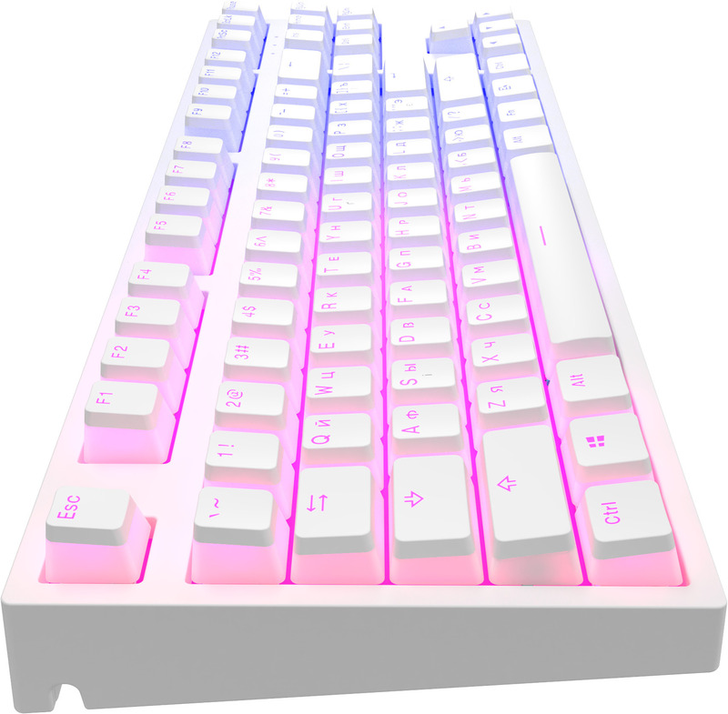 Клавіатура ігрова Dark Project Pudding Gateron (White) DP-KD-87A-107700-GTC фото