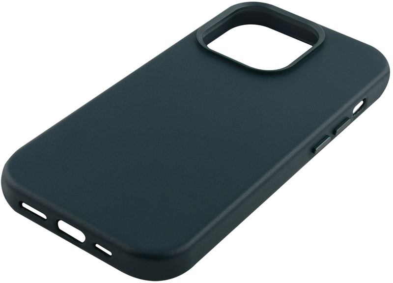 Чохол для iPhone 14 Pro WAVE Premium Leather MagSafe (Green) фото