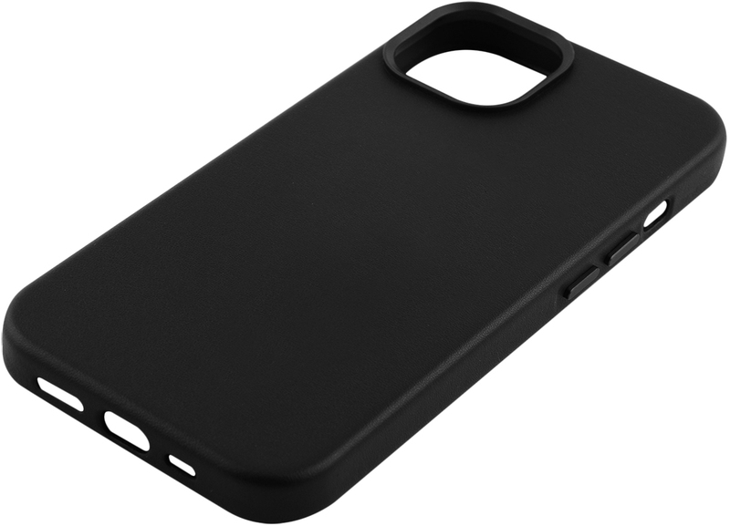 Чохол для iPhone 14 WAVE Premium Leather MagSafe (Ink) фото