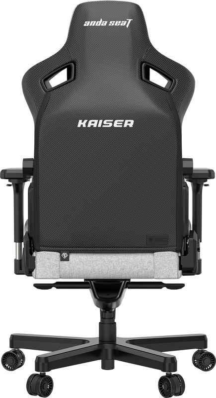 Ігрове крісло Anda Seat Kaiser 3 Size L (Grey Fabric) AD12YDC-L-01-G-PV/F фото