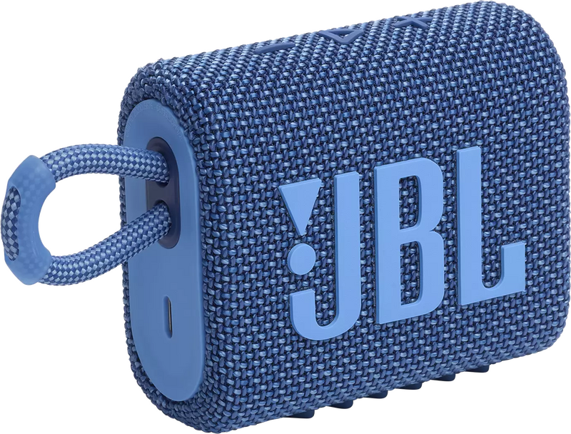 Акустика JBL GO 3 Eco (Blue) JBLGO3ECOBLU фото