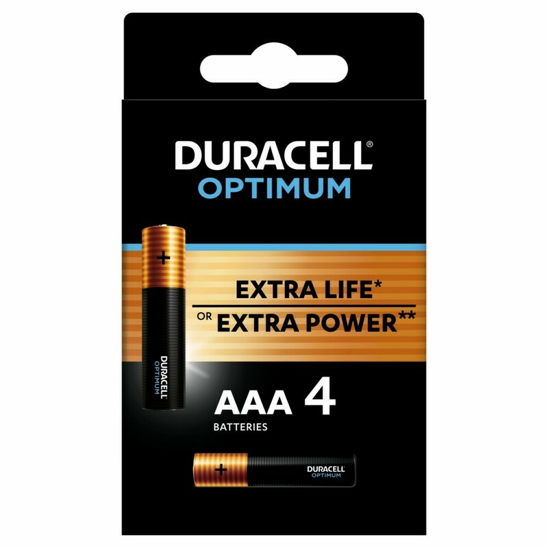 Батарейки Duracell Optimum АAА CEE GEN3 Блiстер фото