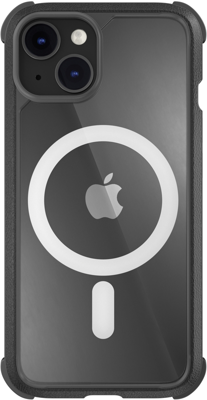 Чохол для iPhone 14/iPhone 13 MAGEASY Odyssey M Leather Black (MPH061009LB22) фото