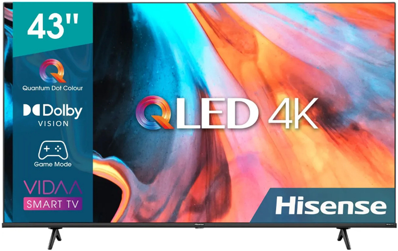 Телевізор Hisense 43" QLED 4K Smart TV (43E7HQ) фото