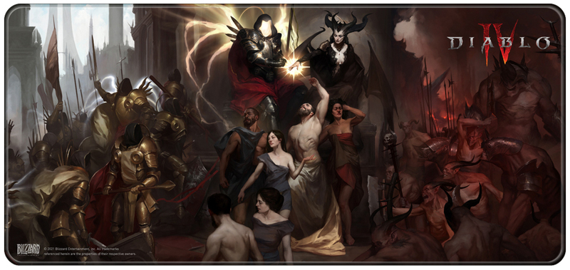 Ігрова поверхня DIABLO IV Inarius and Lilith mousepad XL (FBLMPD4INALIL21XL) - фото - №0