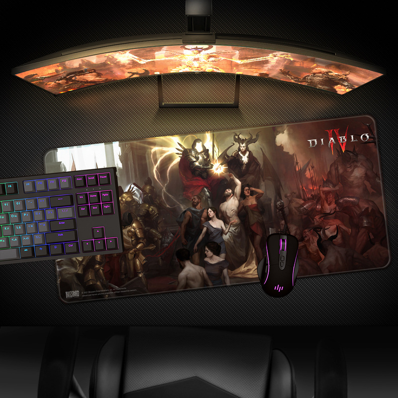 Ігрова поверхня DIABLO IV Inarius and Lilith mousepad XL (FBLMPD4INALIL21XL) - фото - №2