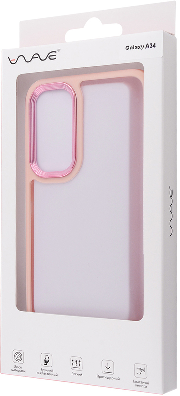 Чохол для Samsung A34 WAVE Just Case (Pink sand) фото