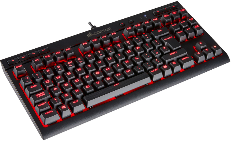 Ігрова клавіатура Corsair K63 Compact Cherry MX Red (CH-9115020) фото