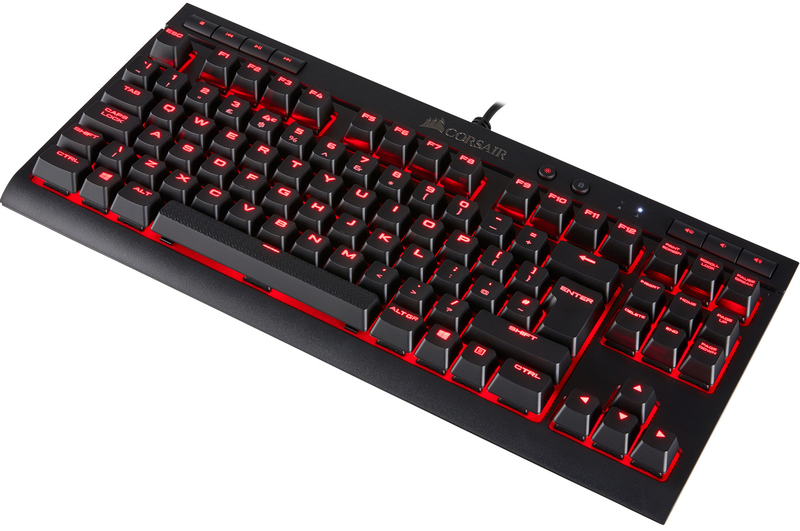 Ігрова клавіатура Corsair K63 Compact Cherry MX Red (CH-9115020) фото