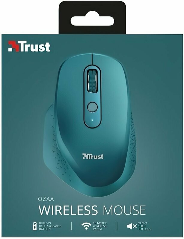 Ігрова Миша Trust Ozaa Rechargeable Blue - фото - №7