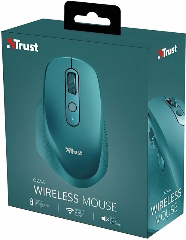 Ігрова Миша Trust Ozaa Rechargeable Blue - фото - №6