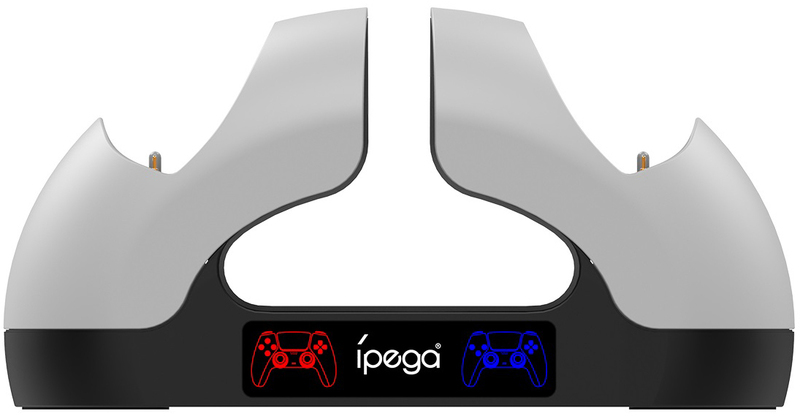 Зарядна станція iPega P5008 для геймпадів PS5 фото