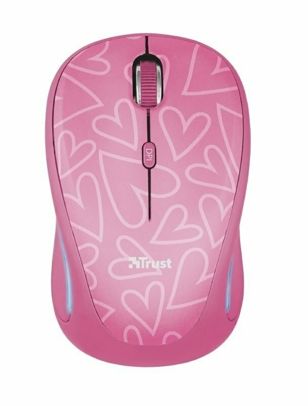 Ігрова Миша Trust YVI FX PINK - фото - №0