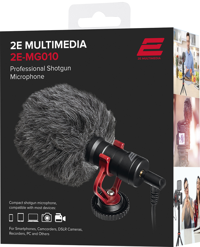 Мікрофон 2E GAMING MG010 Shoutgun (2E-MG010) фото