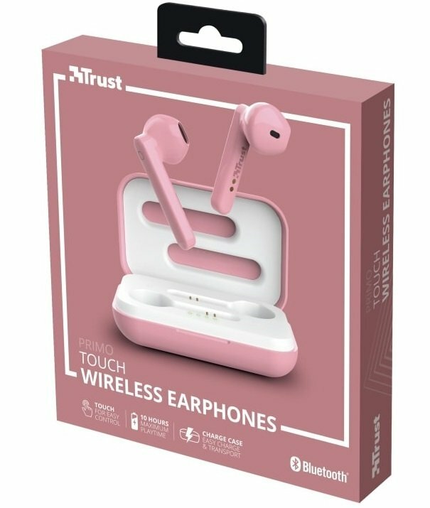 Навушники Nika Primo Touch Pink фото