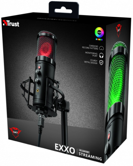 Мікрофон Trust GXT 256 Exxo USB Streaming Microphone (Black) 23510_TRUST фото